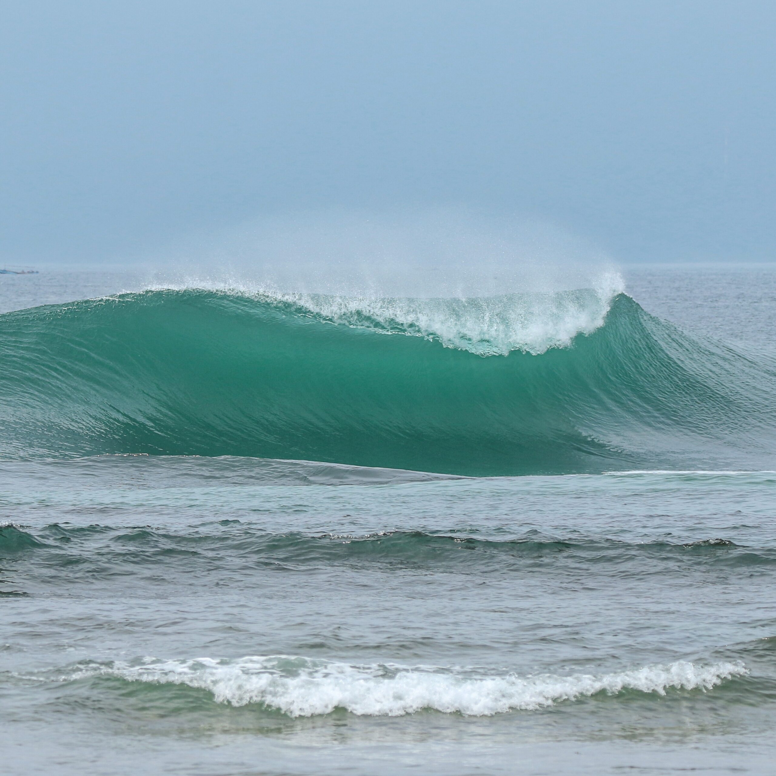 Perfect A Frame Wave in Krui, Lampung, Indonesia